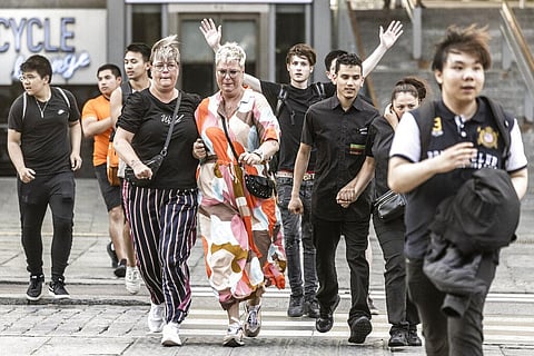 A gunman opened fire inside the busy shopping mall in the Danish capital Sunday, killing a few people and critically wounding a few others, police said. (Photo | AP)