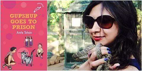 Gupshup Goes to Prison (L) is written by Arefa Tehsin. (Photo| Special Arrangement)