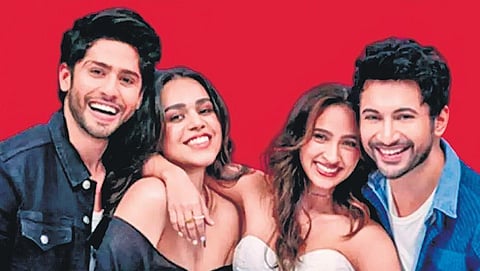 A still from the 'Ishq Vishk Rebound' film