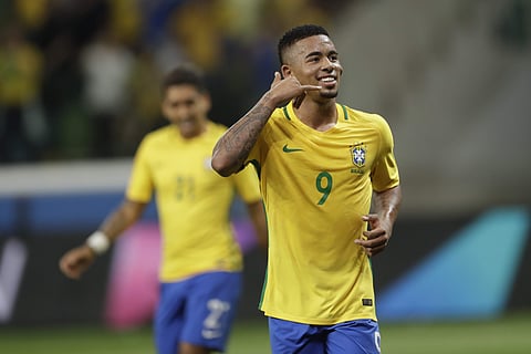 Brazil star striker Gabriel Jesus.(File Photo  | AP)