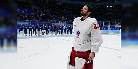 Ivan Fedotov was picked up outside a rink in the city by law enforcement on suspicion of evading military service.(File Photo | AP)