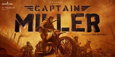 Dhanush- starrer 'Captain Miller'.(Photo | Twitter)