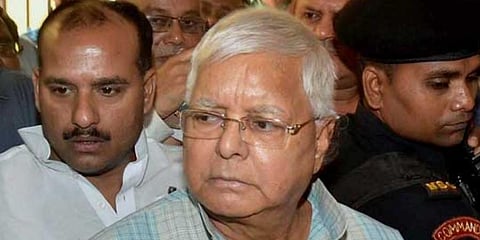 Former Bihar CM Lalu Prasad Yadav. 