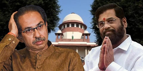 Uddhav Thackeray and Eknath Shinde. (File Photo)