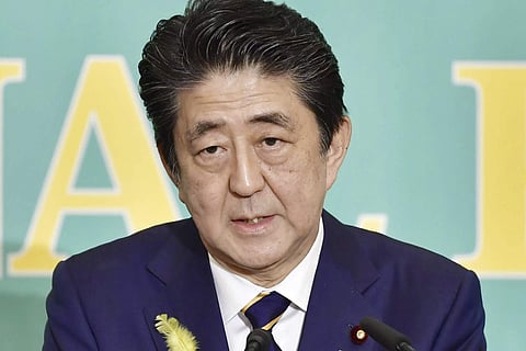 Former Japan Prime Minister Shinzo Abe (File photo | AP)