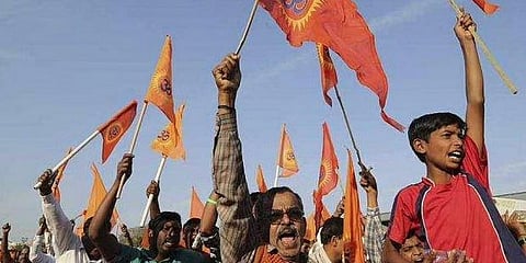 The VHP sources claimed that the Bajrang Dal workers would contact the district authorities concerned to stem any possible communal flare-up. (Photo | PTI)