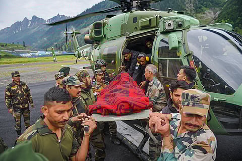 Amarnath cloudburst: 16 dead, over 40 missing; rescue operations underway