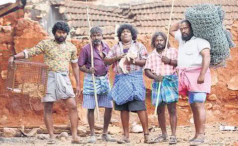 A still from 'Paani Kutty' .
