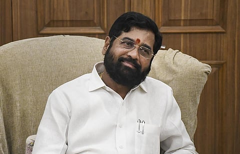 Rebel Shiv Sena leader and Maharashtra CM Eknath Shinde. (Photo | PTI)