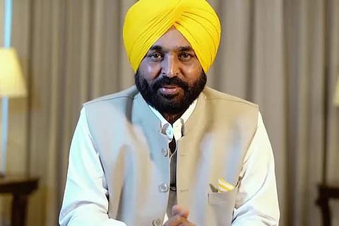 Punjab Chief Minister Bhagwant Mann introduced the 'Punjab Prevention of Offences Against Holy Scriptures Bill 2025' (File Photo | PTI)