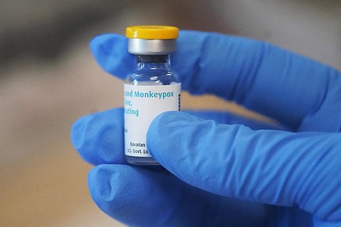 Monkeypox vaccine is shown at the Salt Lake County Health Department. (Photo | AP)