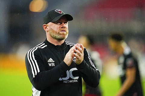 D.C. United head coach Wayne Rooney reacts after an MLS soccer match against Orlando City, Sunday, July 31, 2022, in Washington. (Photo | AP)