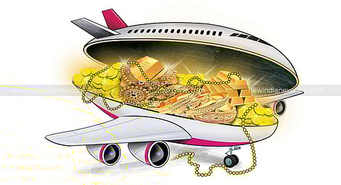 Airline staffer arrested for smuggling gold worth Rs 1.19 crore at Kozhikode airport