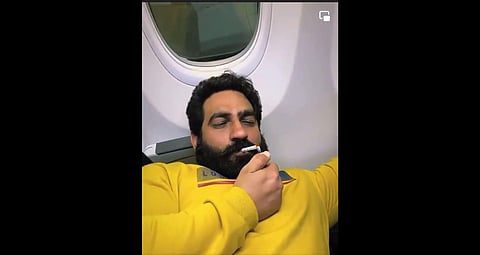 Screengrab from the video shared by Umesh Kumar, Uttrakhand MLA on Twitter.