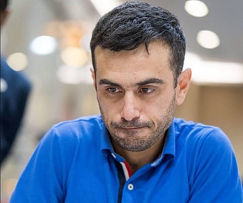 Armenian first board player Gabriel Sargissian. (Photo | Lennart Ootes/FIDE)