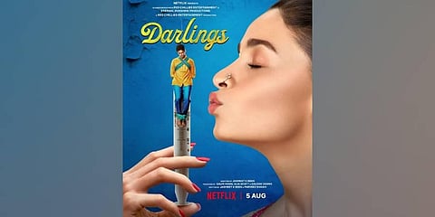 Poster of the film 'Darlings' (Photo | Instagram @netflix_in)
