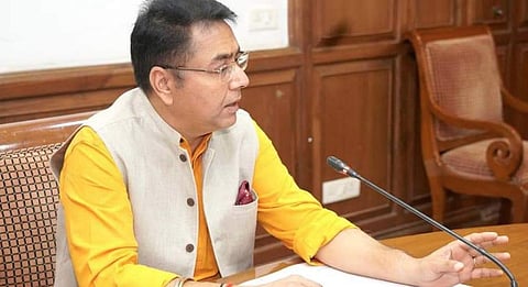 Punjab state's New and Renewable Energy Minister Aman Arora (Photo | Aman Arora @ Twitter)