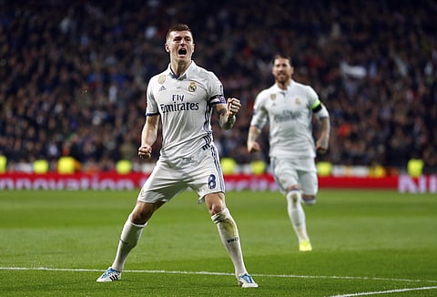 Real Madrid midfielder Toni Kroos (File Photo | AP)