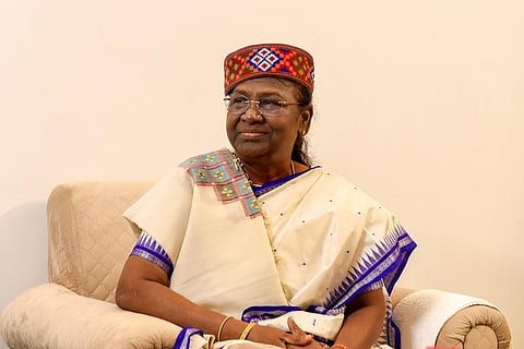 President of India Droupadi Murmu (Photo | PTI)