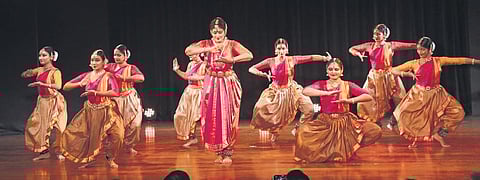 Stills from the performance