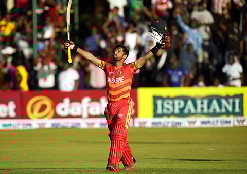 Zimbabwean batsman Sikandar Raza. (Photo | AP)