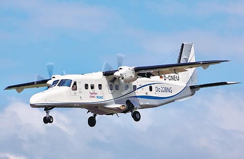 The Dornier 228 aircraft