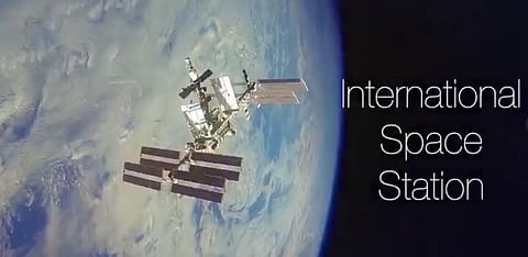 International Space Station (Photo | ISRO @ Twitter)