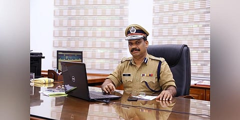 P Vijayan, an officer of the Indian Police Service. (Photo | Express)