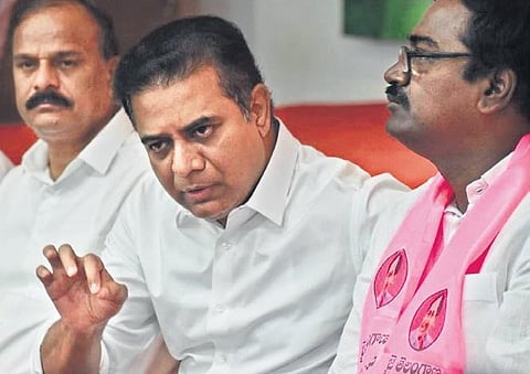 IT Minister K T Rama Rao(Photo | EPS, S Senbagapandiyan)
