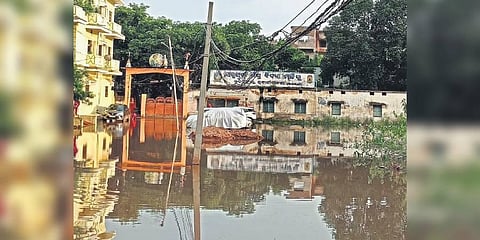 A waterlogged locality of Bhawanipatna town in Kalahandi district | Express