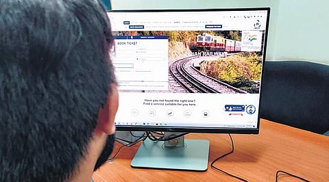 In Southern Railway, 80% tickets sold online