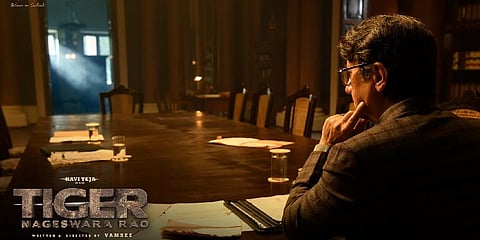 National Award Winning actor Anupam Kher.  First look poster of Anupam Kher from the film