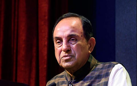 Former Union Minister Subramanian Swamy. (Photo| PTI)