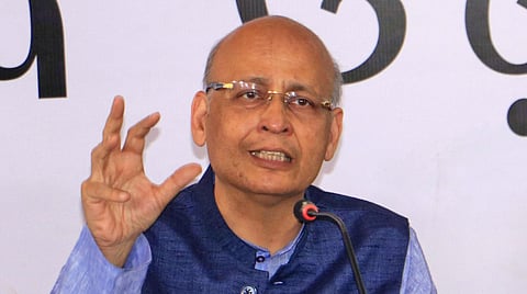 Congress leader Abhishek Manu Singhvi. ( File Photo | EPS) )