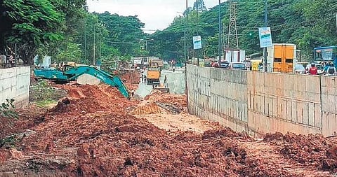 Once inaugurated, the HAL underpass will ease traffic on the busy Old Airport Road
