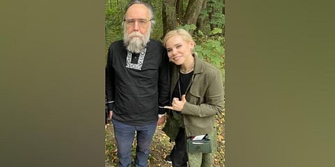 Daria Dugina, daughter of Aleksander Dugin, a close aide of Russian President Vladimir Putin(Photo | Twitter)