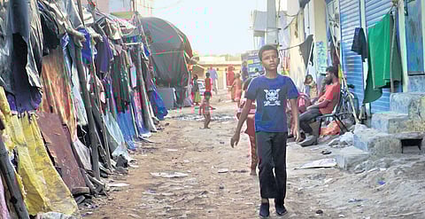 The atmosphere at the refugee camp in Kanchan Kunj, next to Kalindi Kunj in Delhi, was palpable.