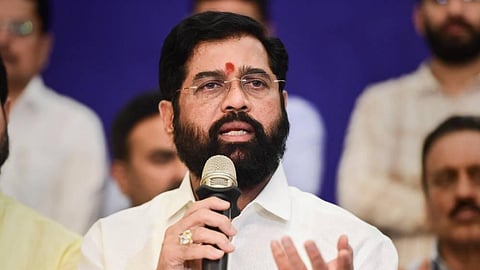 Maharashtra CM and Shiv Sena leader Eknath Shinde. 