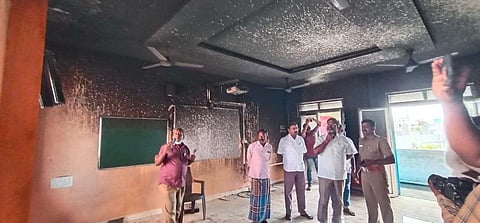 AC in smart classroom explodes at Erode school, kids unhurt