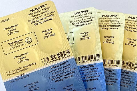 Doses of the anti-viral drug Paxlovid (Photo | AP)