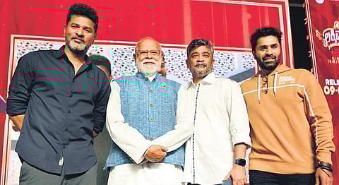 Prabhudheva, Mugur Sundar, Raju Sundaram, and Nagendra Prasad