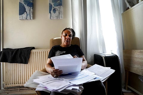 Like millions of people, Jones, 54, is struggling to cope as energy and food prices skyrocket during Britain's worst cost-of-living crisis in a generation. (Photo | AP)