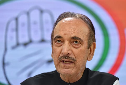 Former Congress leader Ghulam Nabi Azad. (File Photo | PTI)
