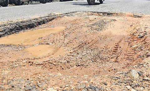 Bengaluru’s potholes are a blot in the city’s global image as a IT hub | vinod kumar t