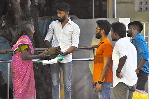 Joesh and his group of volunteers have lend their helping hands to many on Chennai’s streets | Ashwin Prasath