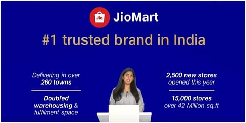 Isha Ambani. (Screengrab from Jio 45th AGM live)