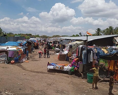 Sanitation eludes 400 families of  migrant cleanliness workers