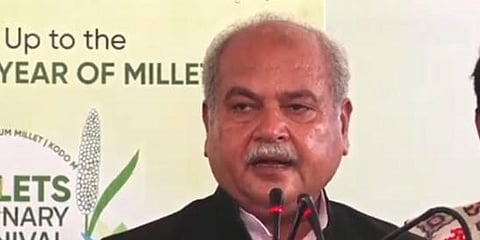 Union Agriculture Minister Narendra Singh Tomar (Photo | Narendra Singh Tomar @ Instagram)