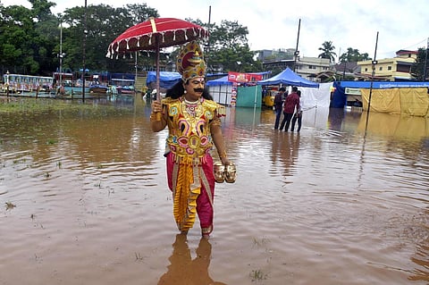 Several residential areas in Kochi also witnessed flooding. (Photo | A Sanesh, EPS)