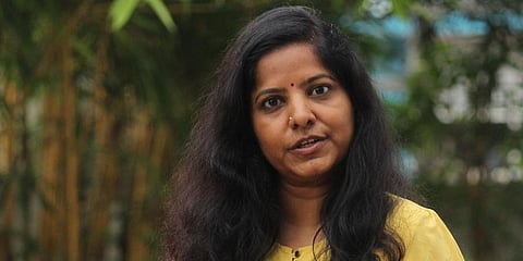 Poet and filmmaker Leena Manimekalai. (Photo | EPS)